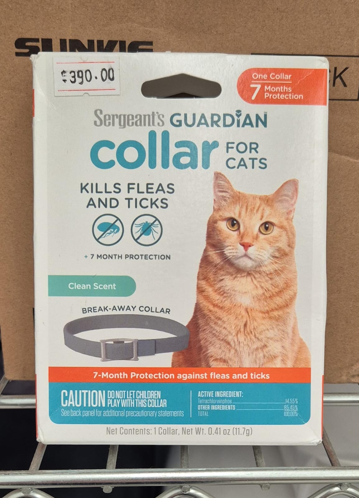 collar para gatos mata pulgas y garrapatas