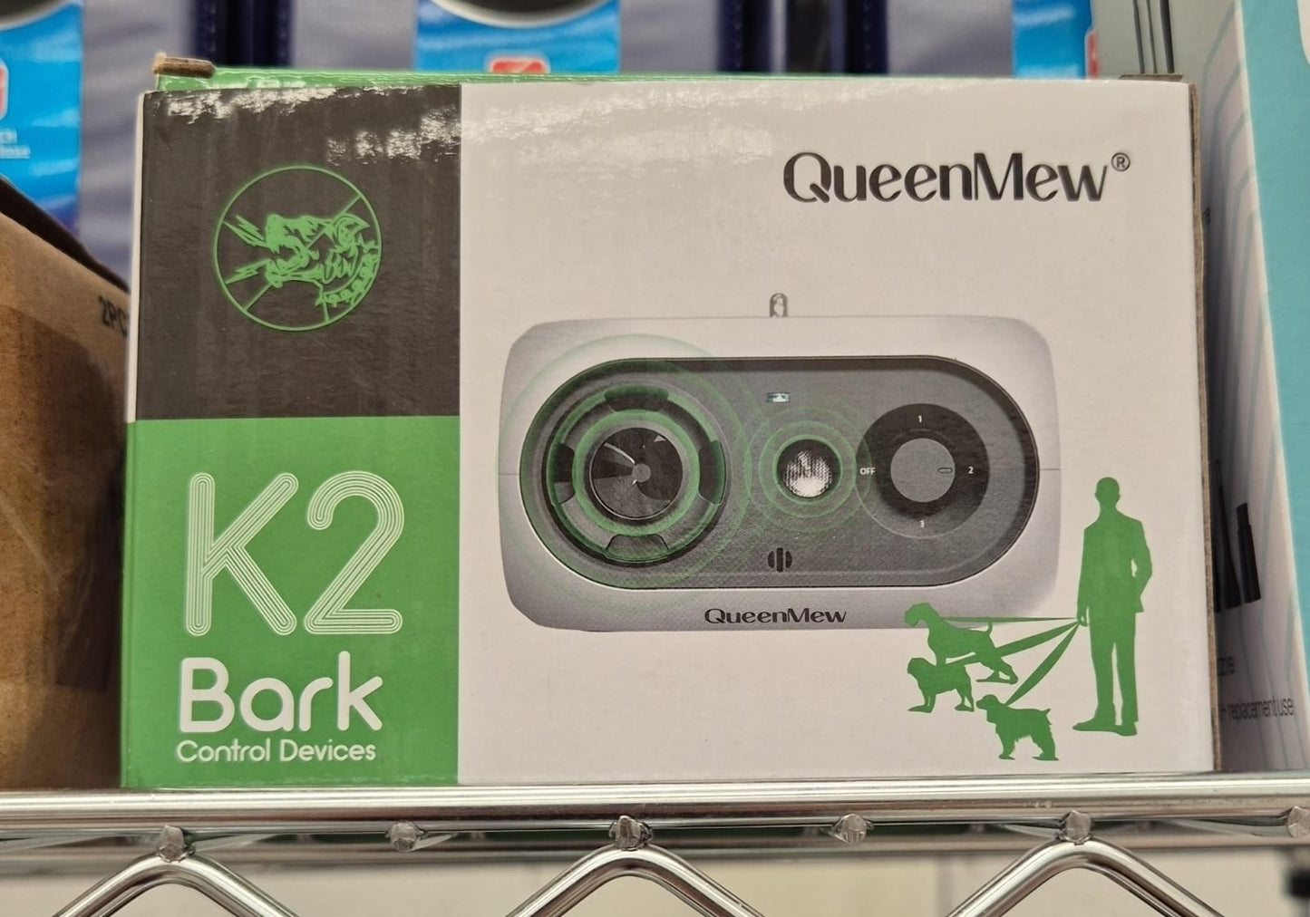 Dispositivo antiladridos ultrasónico inalámbrico - QueenMew K2