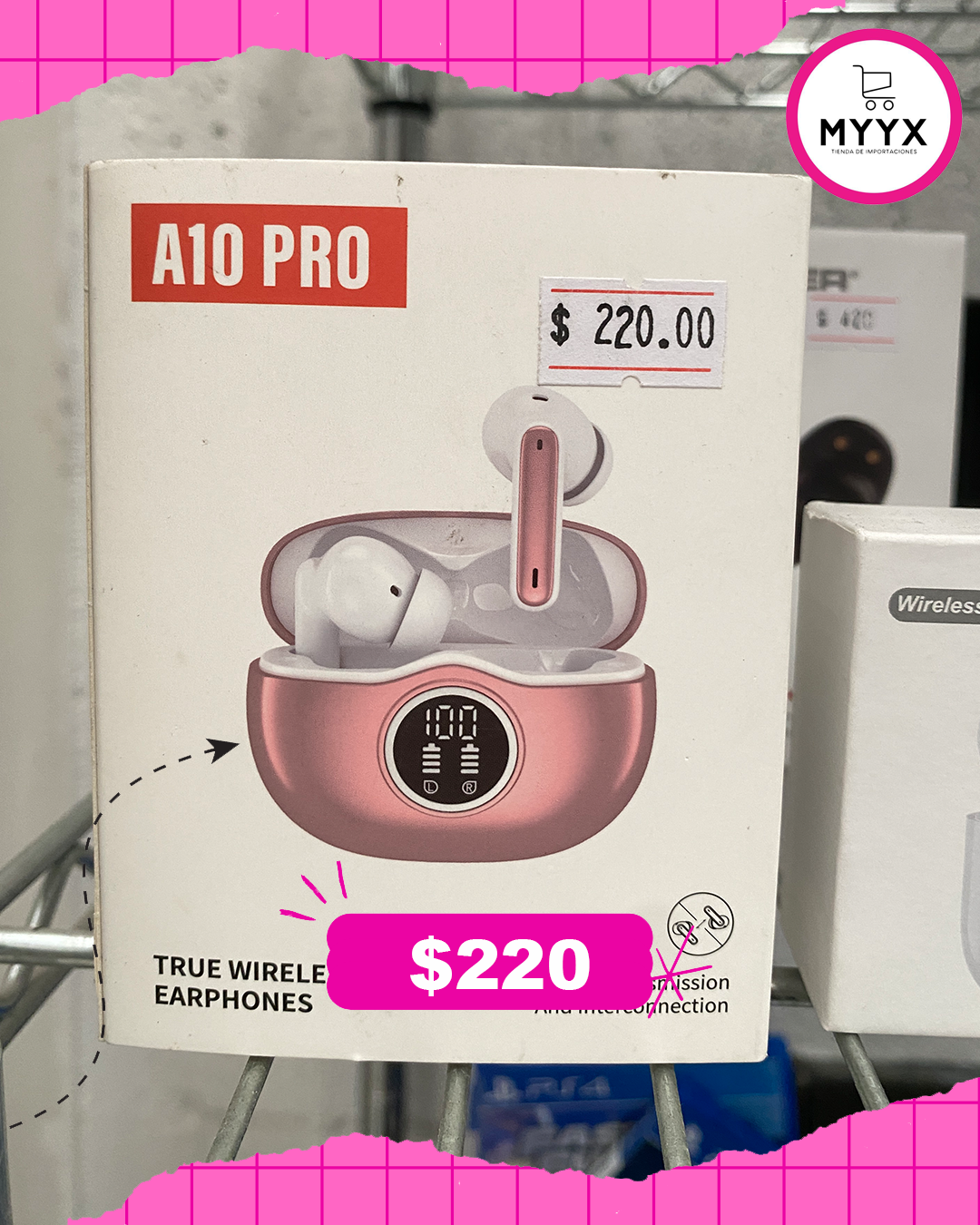 Audífonos Inalámbricos Whykitek A10pro Bluetooth 5.3 40 Hora