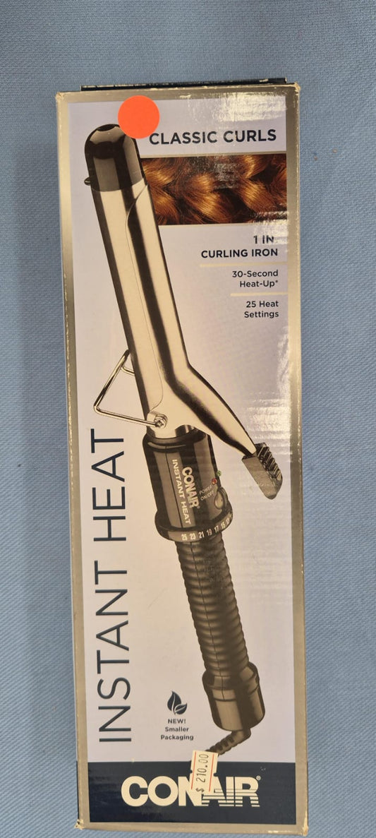 Tenaza Rizadora Para Cabello - instant heat Conair