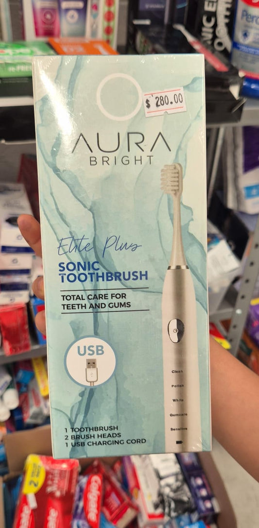 Cepillo de dientes sónico Aura Bright Elite Plus
