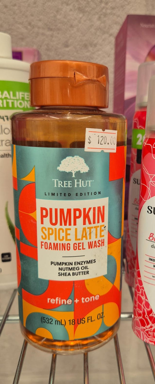 Gel de espuma - Tree Hut - Pumpkin Spice Latte