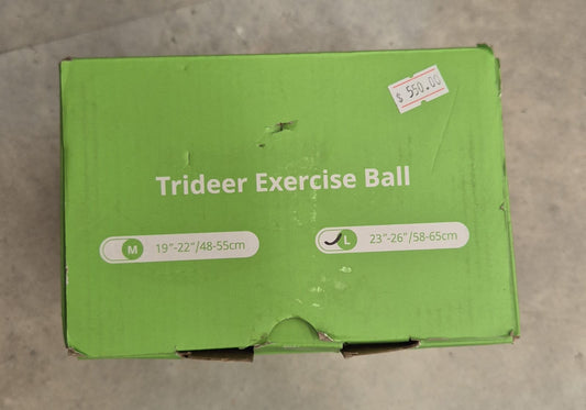 Trideer Pelota de Yoga para Ejercicio - talla L
