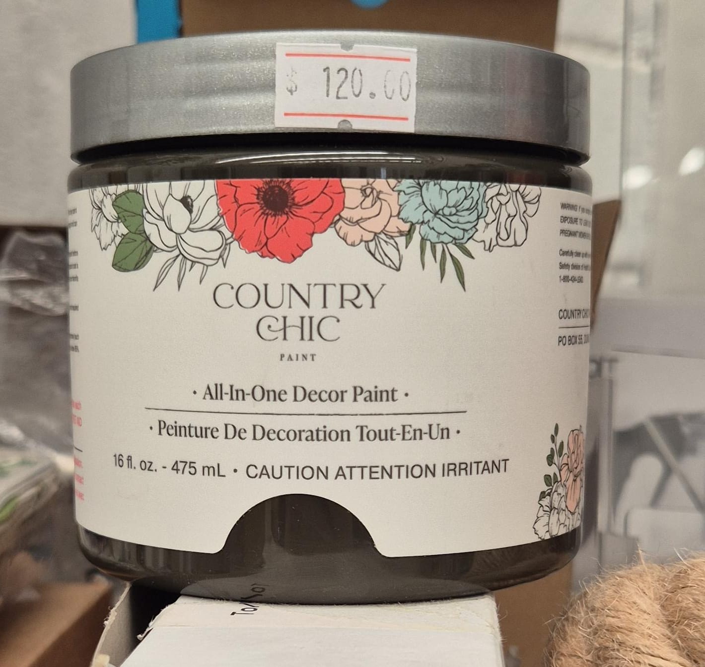 Pintura a la tiza todo en uno para muebles y armarios - Country Chic Paint