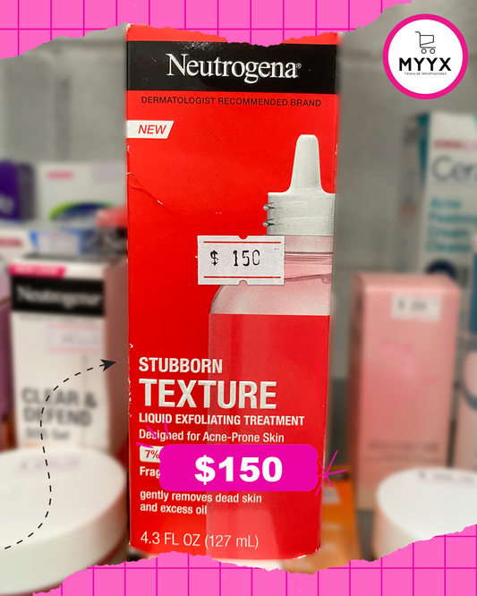 Neutrogena Exfoliante Facial Liquido para Piel Propensa Al Acne - stubborn texture