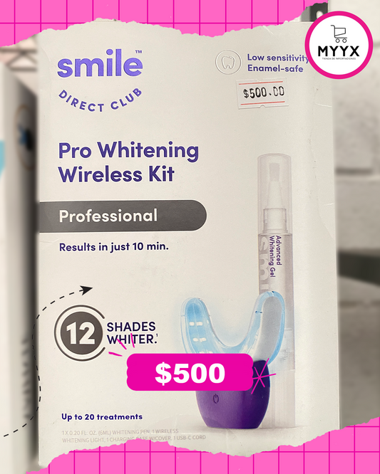 Kit de blanqueamiento dental SmileDirectClub Pro Strength Premium, luz LED inalámbrica + 1 bolígrafo de gel de tratamiento