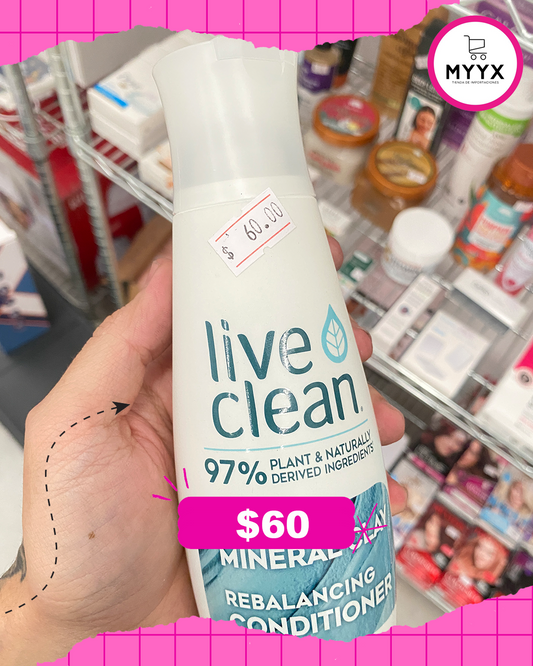 Acondicionador Natural Live Clean Orgánico Arcilla