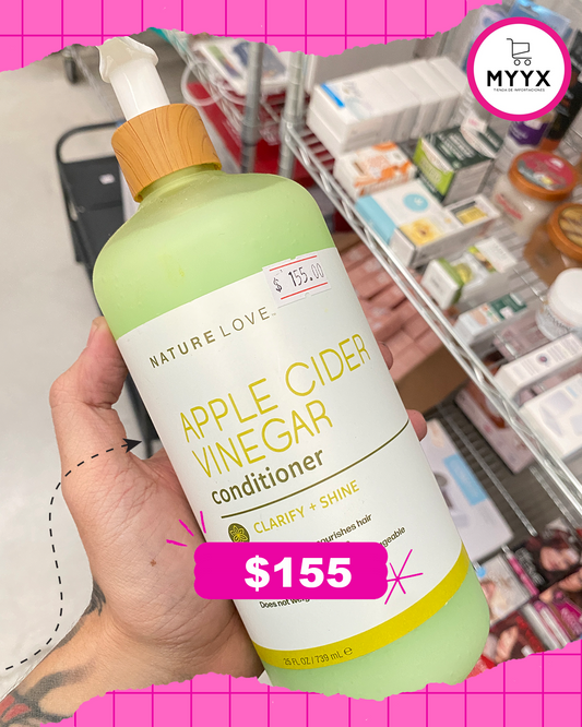 Acondicionador De Vinagre De Sidra Nature Love | Aclara y da brillo