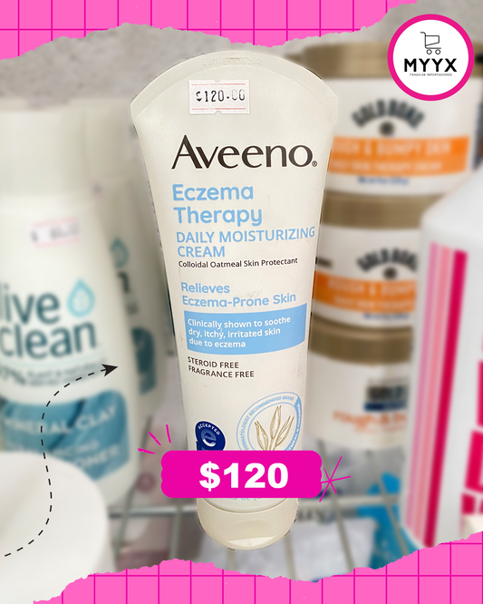 Aveeno Eczema Therapy Crema Hidratante Diaria Con Avena Sin Fragancia