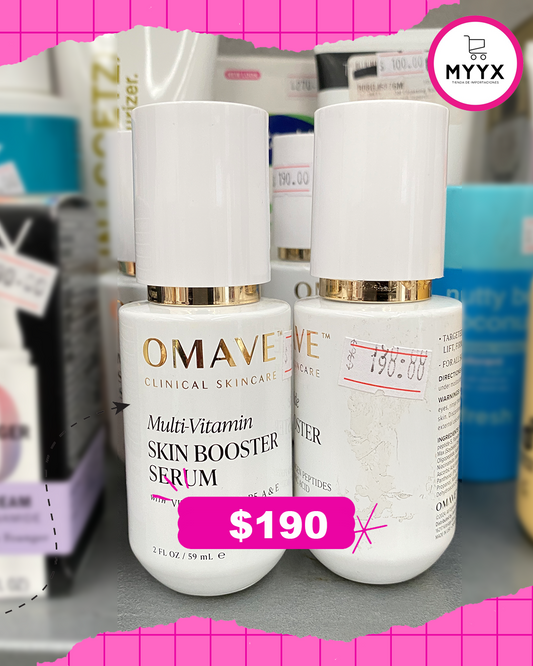 Suero potenciador de piel multi-vitamínico OMAVE skin booster serum